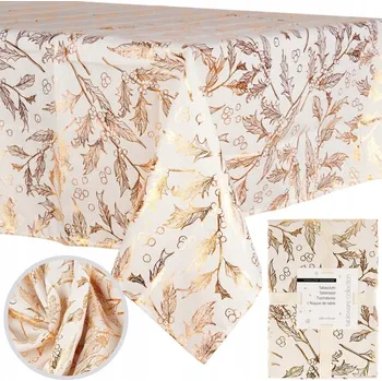 ubrus Vánoční ubrus odolný proti skvrnám na stůl 220x150 CM EXCELLENT HOUSEWARE