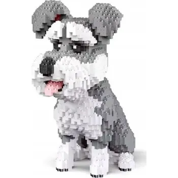 ostatní stavebnice Stavebnice Doggy Sznaucer 3D Pejsek Sada Kolekce