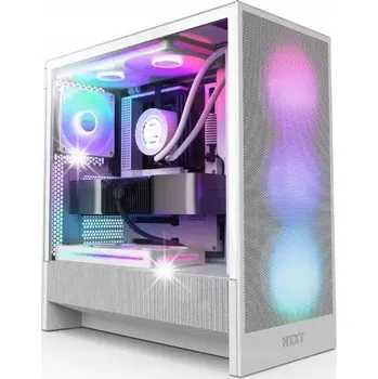 PC skříň NZXT 417142691 Midi Tower Počítačová Skříň bílá