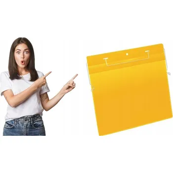 Závěsné kapsy na dokumenty Durable 175404 A4, žluté, 50 kusů