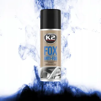 Prostředek proti zamlžování K2 FOX 150 ml zabraňuje zamlžování skel a zrcátek K631