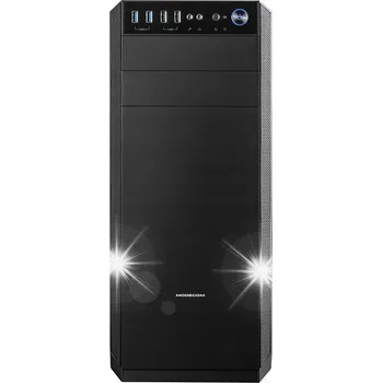 PC skříň Počítačová Skříň MODECOM OBERON PRO Black LE Midi Tower černý