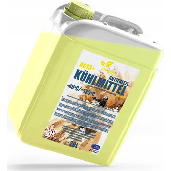 Nemrznoucí směs do chladiče 20L CHLADICÍ KAPALINA DO CHLADIČE -40 °C ŽLUTÁ 1 x 20 Litrů TOP