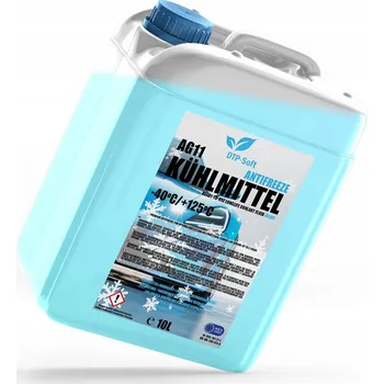 Náplň do chladiče a ostřikovače 10L CHLADICÍ KAPALINA AG 11 DO CHLADIČE -40 °C MODRÁ 1 x 10 Litrů TOP