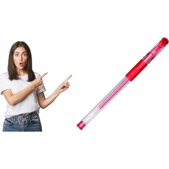 Gelová propiska červené Donau