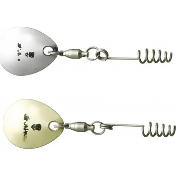 Umělá nástraha Přídavná třpytka Blade C Flash/Gold/Silver (2ks) - 17mm