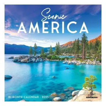 Kalendář Scenic America 2026 7 X 7 Mini Wall Calendar (Brožovaná)