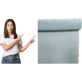 Krepový papír Krepový papír stříbrný