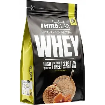 Protein Protein syrovátkový koncentrát - WPC HIRO.LAB prášek 750 g, karamelová příchuť