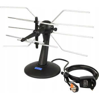 Příjem digitálního pozemního vysílání Pokojová TV anténa DVB-T/T2 DSP-860 s 5G ochranou Telkom Telmor