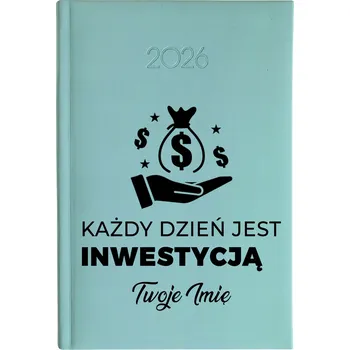 Kalendář Knižkový kalendář 2026 A5 FunnyCase modrý