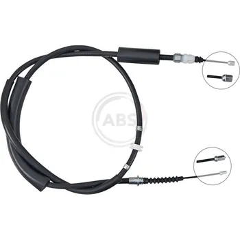 Lanko parkovací brzdy Lanko ruční brzdy A.B.S. K17639