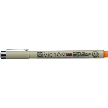 Liner Sakura Pigma 005 Micron 05 Orange 0,2 mm