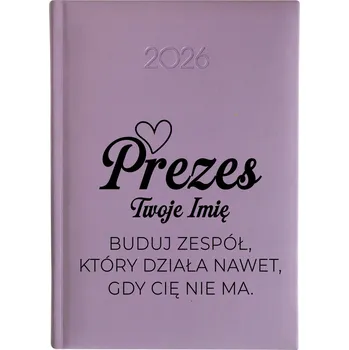 Kalendář Knižní kalendář 2026 A5 FunnyCase fialový