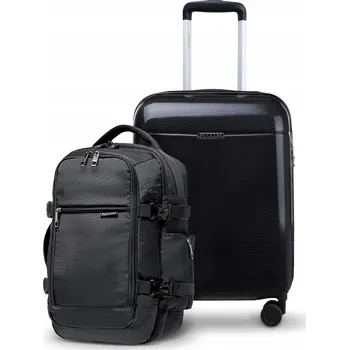 PUCCINI Kabinový skořepinový kufr z polykarbonátu Voyager 2.0 32 l