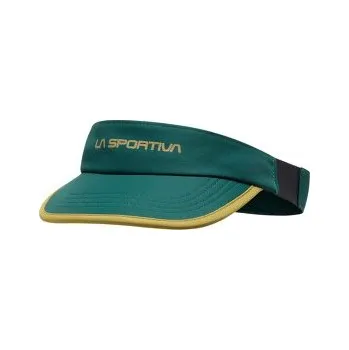 Čepice La Sportiva SKYLINE VISOR Jungle/Savana zelená L