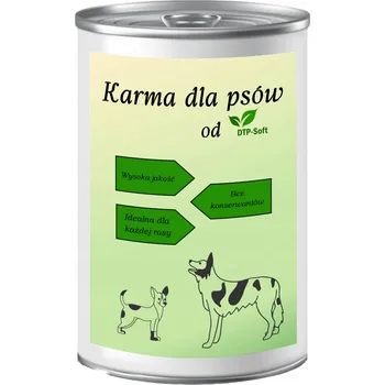 Krmivo pro psa Vlhké krmivo pro psy hovězí konzerva 400g DTPSOFT