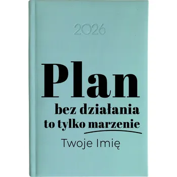 Kalendář Knižkový kalendář 2026 A5 FunnyCase modrý