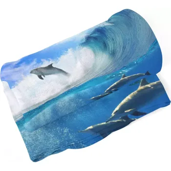 deka Sablio Deka Delfíni ve vlnách - 150x120 cm