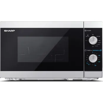 Mikrovlnná trouba Volně stojící mikrovlnná trouba Sharp 800W, gril 1000W, objem 20 l