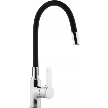 Vodovodní baterie Sada kuchyňské stojánkové baterie s flexibilní ramínko, ohebnými hadicemi a perlátorem