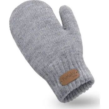 Rukavice Pamami Dětské rukavice Otienop světle šedá One size