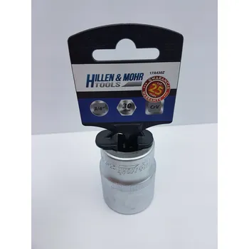 Klíč Nástrčný klíč, 6hranná hlavice 3/4" Hillen&Mohr 17A430Z 30 mm s očkem