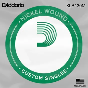 Struna pro kytaru a smyčcový nástroj Struna pro baskytaru D'ADDARIO XL Nickel Wound 130 M