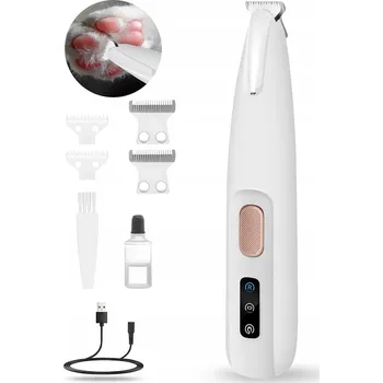 Kosmetika pro psa STROJEK NA STŘÍHÁNÍ PSŮ KOČEK ZVÍŘAT SADA TICHÝ PROFESIONÁLNÍ