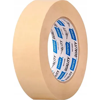 Lepicí páska Papírová maskovací páska Norton Korund 78072760601 50 m x 48 mm žlutá, 1 kus