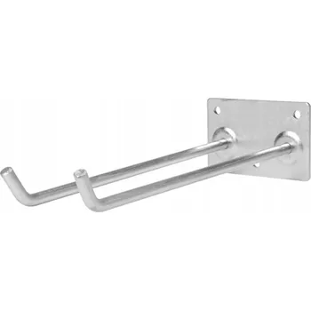 Věšák Držák na nářadí ve tvaru vidlice 8,5 cm ocel konfekce zavěšení