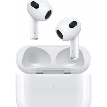 Sluchátka Bezdrátová sluchátka do uší Apple AirPods 3. generace s nabíjecím Pouzdro Lightning