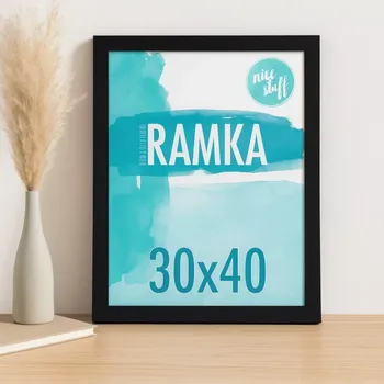 Fotorámeček Kooistra Rámeček na fotografie 30×40 cm, černý, MDF