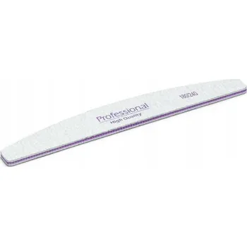 Pilník na nehty Professional 180/240 šedo-fialový