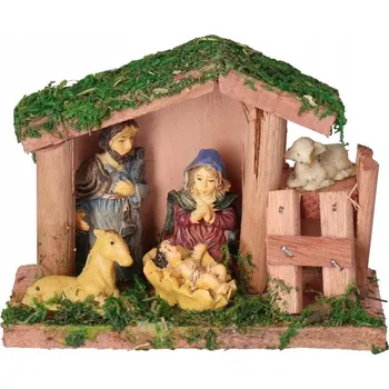 Vánoční dekorace Vánoční betlém s figurkami – dekorace, DEKORACE