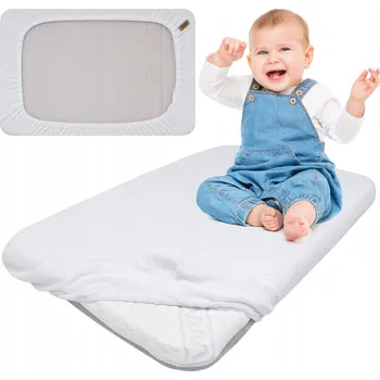 Prostěradlo Prostěradlo do Velké Postýlky nebo Kolébky S Gumou na Matrace