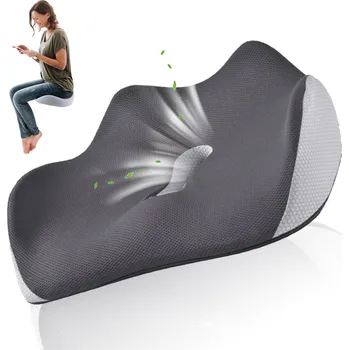 Polštář POLŠTÁŘ SEDÁKU KOSTRČE Z PAMĚŤOVÉ PĚNY ORTOPEDICKÝ POLŠTÁŘ