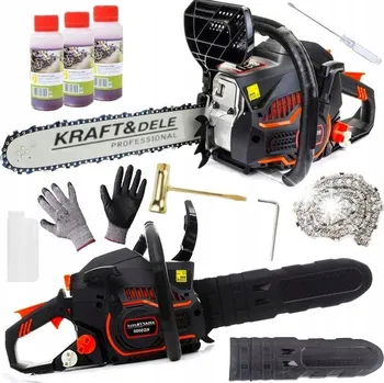 Motorová pila BENZÍNOVÁ ŘETĚZOVÁ PILA VÝKONNÁ MOTOROVÁ PILA 5,3 HP KD5000