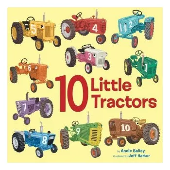 Pohádka 10 Little Tractors (Jeff Harter)(Leporelo)