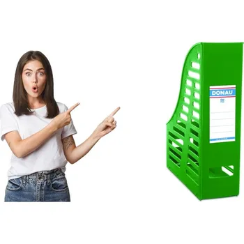 Zelený odkladač na dokumenty Donau A4