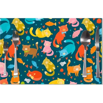 prostírání Sablio Prostírání Kočky s rybkami: 40x30cm