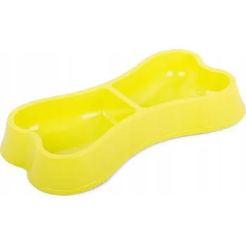 Miska pro psa Sada dvou plastových misek Rozz modrá 0,25 l