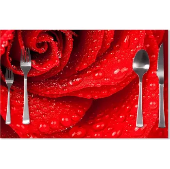 prostírání Sablio Prostírání Květ růže: 40x30cm