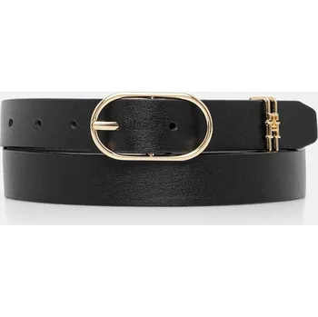 Módní doplněk Pásek Tommy Hilfiger AW0AW17494 černá 99X, vel. 80