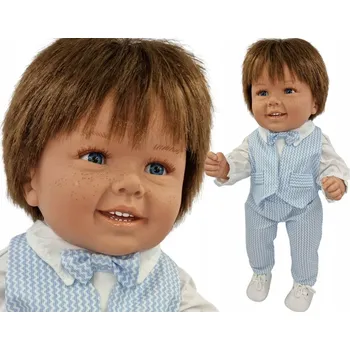 Panenka MANOLO HISZPAŃLSKÁ PANENKA CHLAPEC 47cm 5226 Hnědá pihy