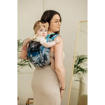 LennyLamb Lenny Buckle Onbuhimo PRO, (100% bavlna) - JURASSIC PARK - FOSSIL