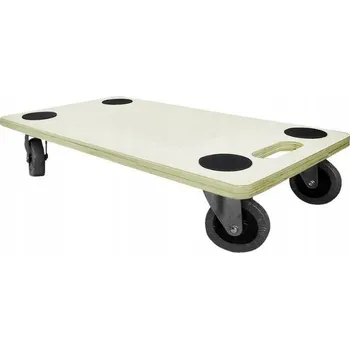 Plošinový vozík Transportní plošinový vozík na krabice a bedny, max. nosnost 200 kg, protiskluzová překližka, kolečka