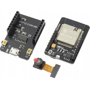 IP kamera Mikropočítač MSALAMON ESP32 CAM s kamerou a programátorem s WiFi BLE 4.2