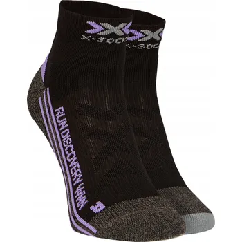 Pánské ponožky Ponožky X-Socks Run Discovery černo-šedé 39-41
