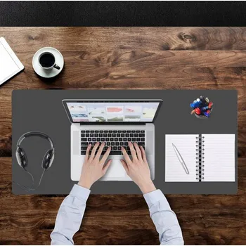 Stolní podložka Carla Podložka pod myš a klávesnici Carjax černá 50 cm x 80 cm